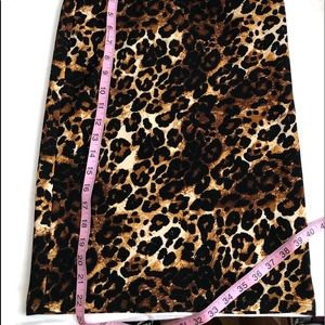 Lularoe leopard skirt
